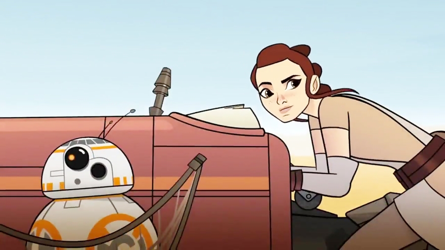 انیمیشن جنگ ستارگان : نیروی سرنوشت - فصل 1 قسمت 2